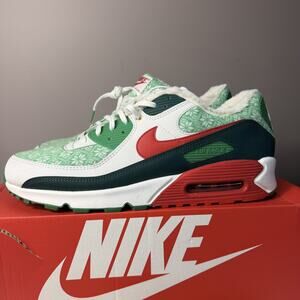 Nike Air Max 90 "Nordic Christmas" DC1607-100 Size 14 Men’s VNDS